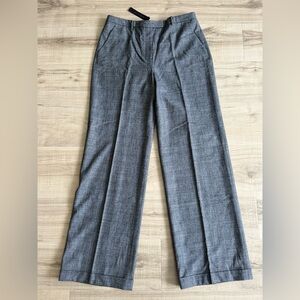 Elie Tahari Cuffed Gray Lindsay Trousers
